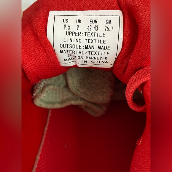 Reebok Mens RBX LIVE LIFE ACTIVE Red Running Shoes Textile Size 9.5 EUC - Picture 9 of 11